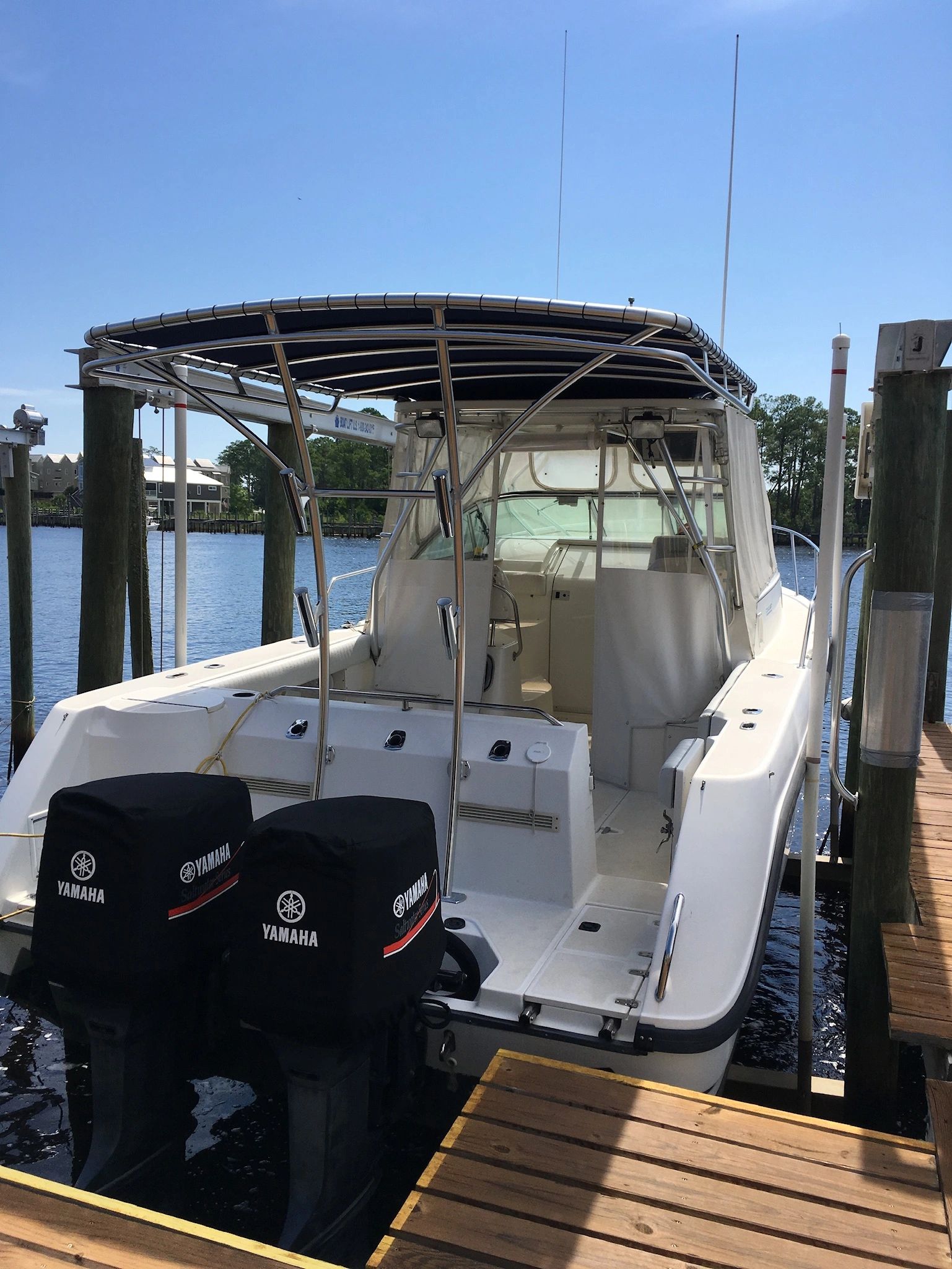 Boat top detail