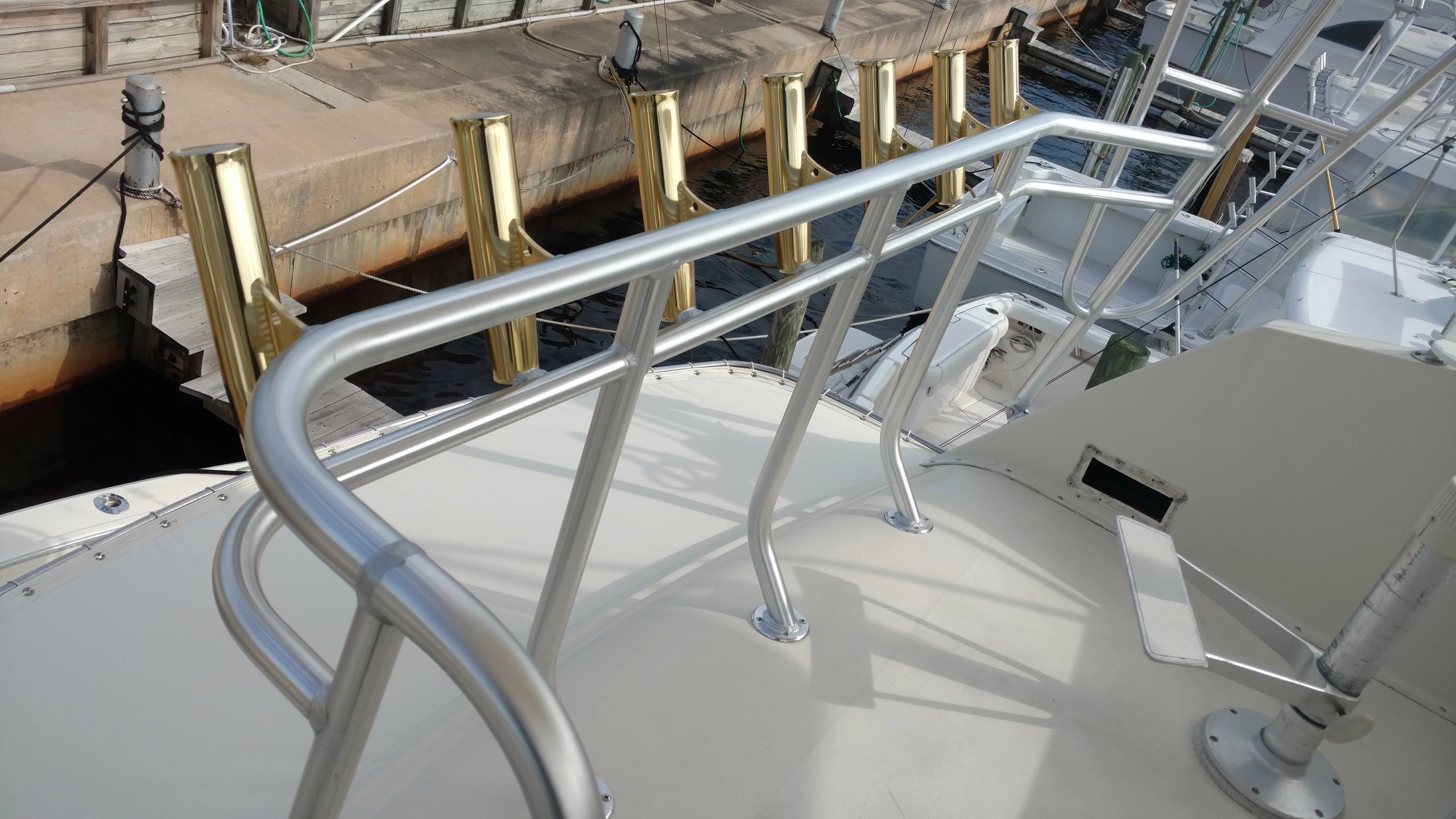 Custom metal railing