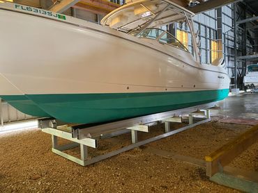 Boat storage rack