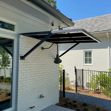 Canvas or Metal Top Awnings