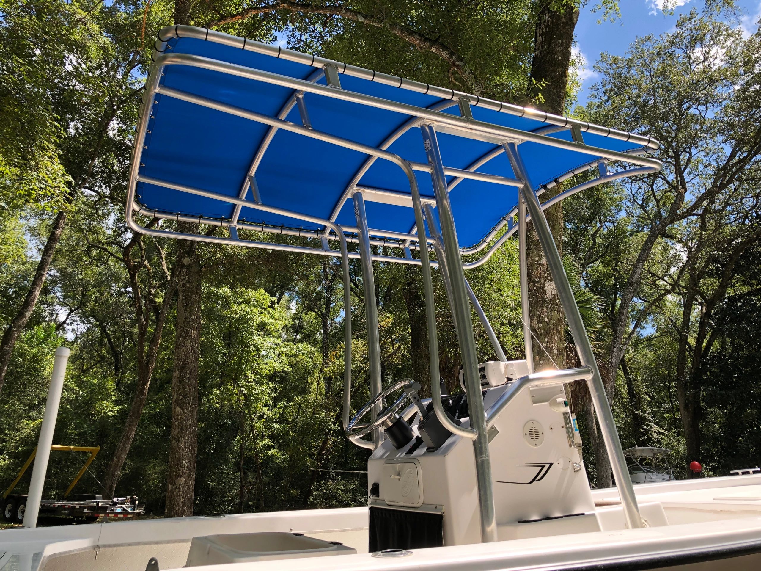 Boat top canopy