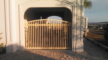 Metal railing