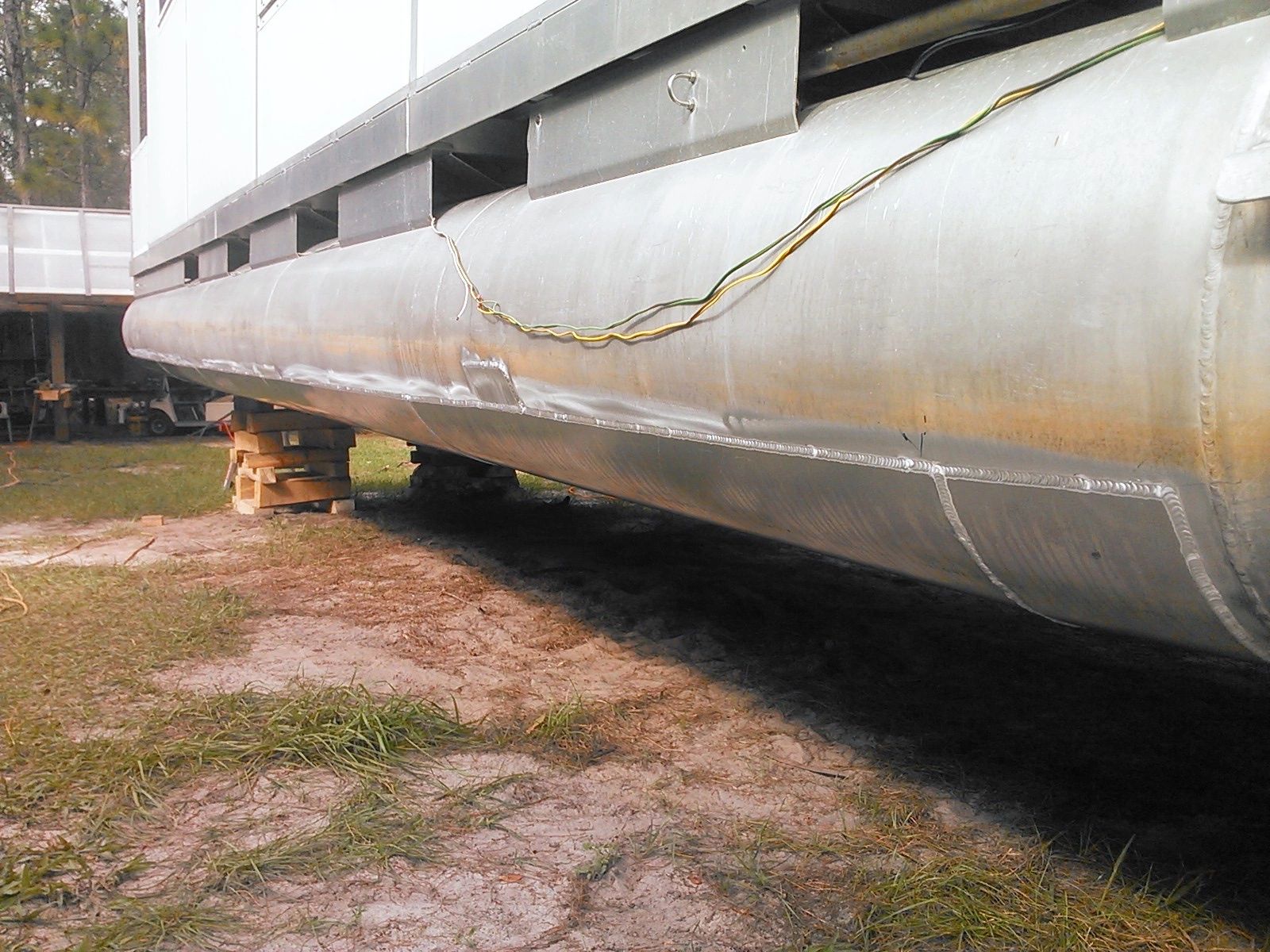 Boat repair work